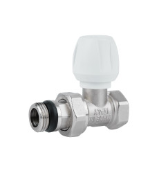 Кран радиаторный Icma 1/2" с антипротечкой прямой №813+940 (82813AD06940)