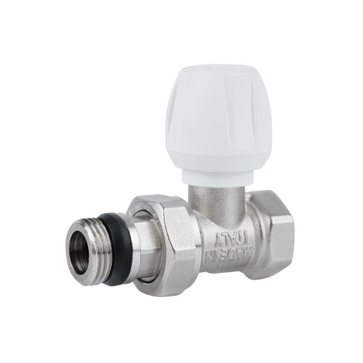 Кран радиаторный Icma 1/2" с антипротечкой прямой №813+940 (82813AD06940)