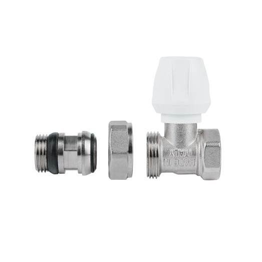 Кран радиаторный Icma 1/2" с антипротечкой прямой №813+940 (82813AD06940)