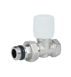 Кран радиаторный Icma 1/2" с антипротечкой прямой №954 (82954AD06)