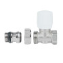 Кран радиаторный Icma 1/2" с антипротечкой прямой №954 (82954AD06)