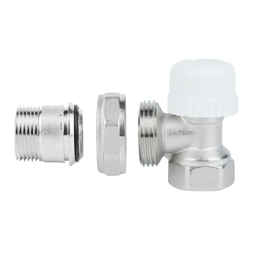 Кран радиаторный Icma 3/4" 28х1,5 угловой №774 (82774AE06)