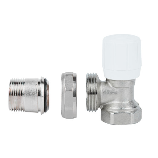 Кран радиаторный Icma 3/4" с антипротеканием угловой №951 (82951AE06)
