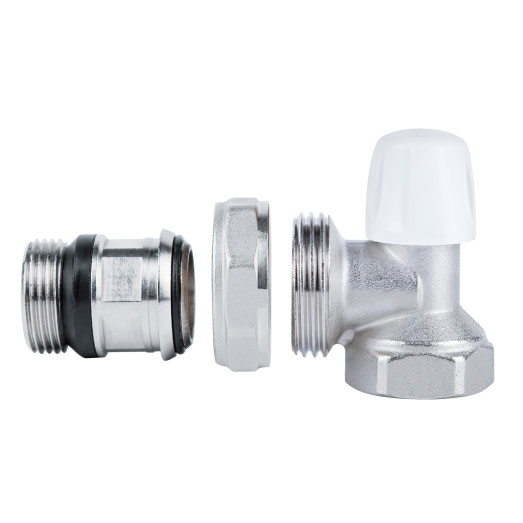 Кран радиаторный Icma 3/4" с антипротечкой угловой без ручки №805+940 (82805AE06940)