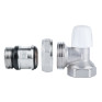 Кран радиаторный Icma 3/4" с антипротечкой угловой без ручки №805+940 (82805AE06940)