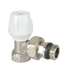 Кран радиаторный Icma №803+940 угловой 3/4" с ручкой