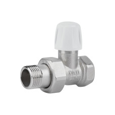 Кран радиаторный нижний Icma 1/2" прямой без ручки №815 (82815AD06)