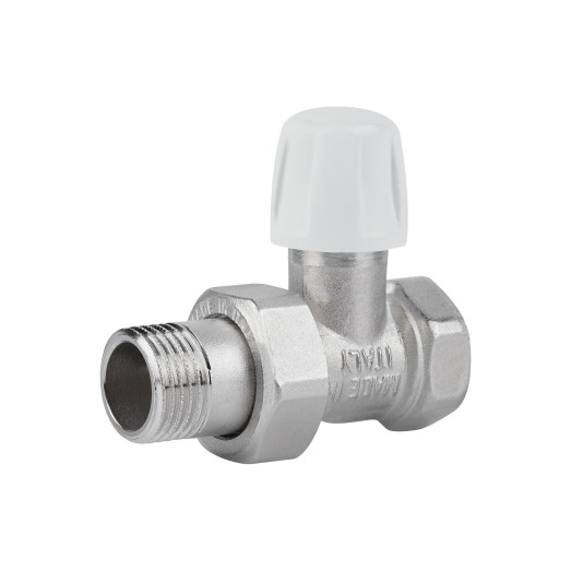 Кран радиаторный нижний Icma 1/2" прямой без ручки №815 (82815AD06)