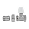 Кран радиаторный нижний Icma 1/2" прямой без ручки №815 (82815AD06)