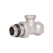 Кран радиаторный SD Plus 1/2" ВН с антипротечкой прямой (SD227W15)