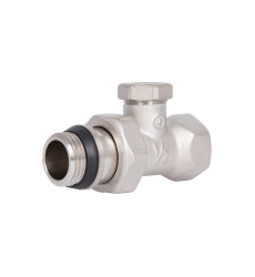 Кран радиаторный SD Plus 1/2" ВН с антипротечкой прямой (SD227W15)