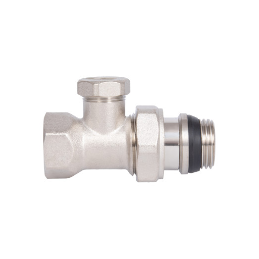 Кран радиаторный SD Plus 1/2" ВН с антипротечкой прямой (SD227W15)