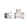 Кран радиаторный SD Plus 1/2" ВН с антипротечкой прямой (SD227W15)