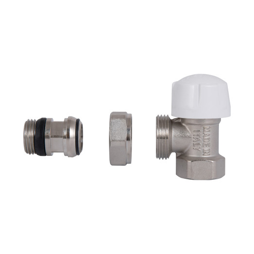 Кран радиаторный термостатический Icma 3/4" ВН угловой №764+940 (82764AE06940)