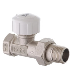 Кран радиаторный термостатический Roho R5160-050 - 1/2" (М30х1,5) прямой (RO0124)