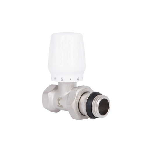 Кран радиаторный Thermo Alliance Base 1/2" ВН с антипротечкой прямой (SD226W15)