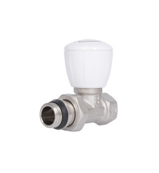 Кран радиаторный Thermo Alliance Standart Powerful 1/2" ВН с антипротеканием прямой (SF230W15)