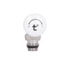 Кран радиаторный Thermo Alliance Standart Powerful 1/2" с антипротечкой угловой SF232W15