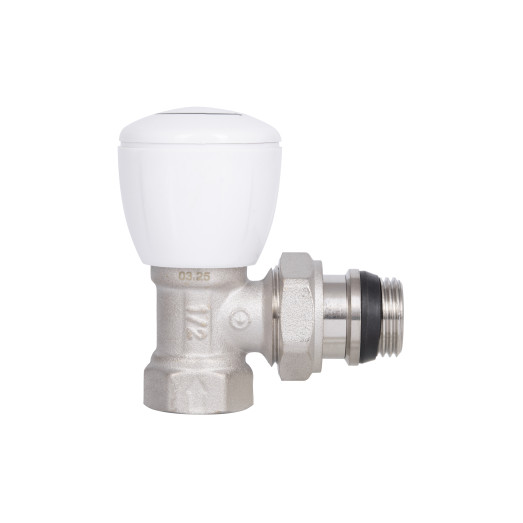 Кран радиаторный Thermo Alliance Standart Powerful 1/2" с антипротечкой угловой SF232W15
