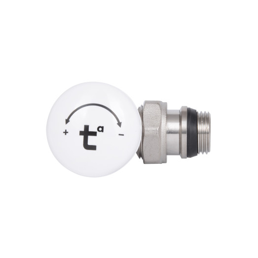 Кран радиаторный Thermo Alliance Standart Powerful 1/2" с антипротечкой угловой SF232W15