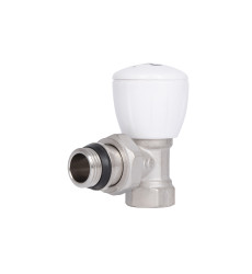 Кран радиаторный Thermo Alliance Standart Powerful 1/2" с антипротечкой угловой SF232W15