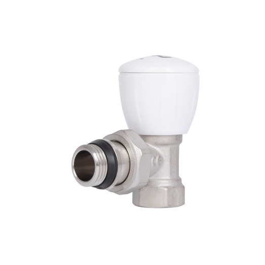 Кран радиаторный Thermo Alliance Standart Powerful 1/2" с антипротечкой угловой SF232W15