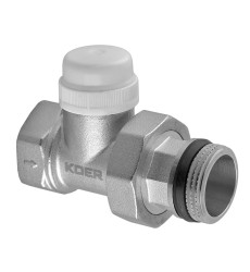 Кран термостатический "антипротечка" прямой Koer KR.923-Gi - 1" (KR5638)
