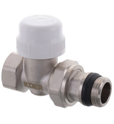 Кран термостатический прямой 1/2" Koer KR.923-GI (KR2684)
