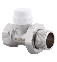 Кран термостатический прямой Koer KR.923 - 1" (KR2890)