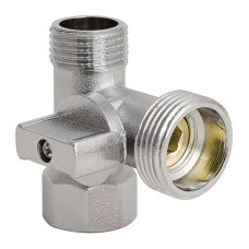 Кран трехходовой 1/2Mx3/4Mx1/2F Koer KR.515 (KR0103)