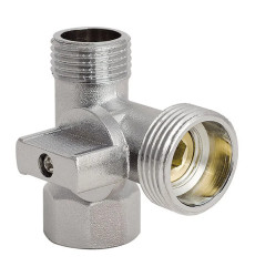 Кран трехходовой 1/2Mx3/4Mx1/2F Koer KR.515 (KR0103)