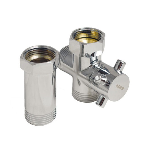 Кран трехходовый 3/4x3/4x3/4 KOER KR.520 (KR0110)