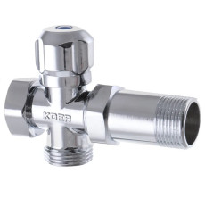 Кран трехходовый 3/4x3/4x3/4 Koer KR.521 (KR0148)