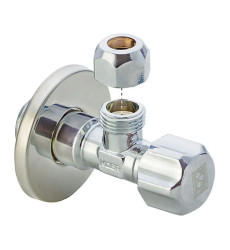 Кран вентильный Koer 1/2x3/8 с накидной гайкой (KR.510) (KR0147)
