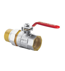 Кран з американкою 1 1/4" ручка важіль Koer KR.229 (KR0150)