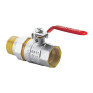 Кран з американкою 1 1/4" ручка важіль Koer KR.229 (KR0150)