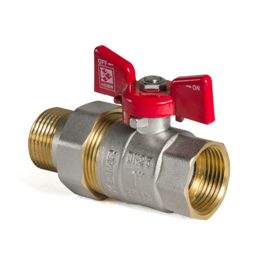 Кран з американкою 1" Koer KR.227 (KR0013)