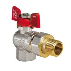 Кран з американкою 1" Koer KR.228 кутовий (KR0149)