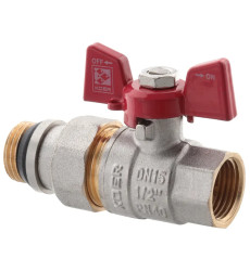 Кран з американкою 1/2" "антипротікання" Koer KR.227-Gi (KR0189)