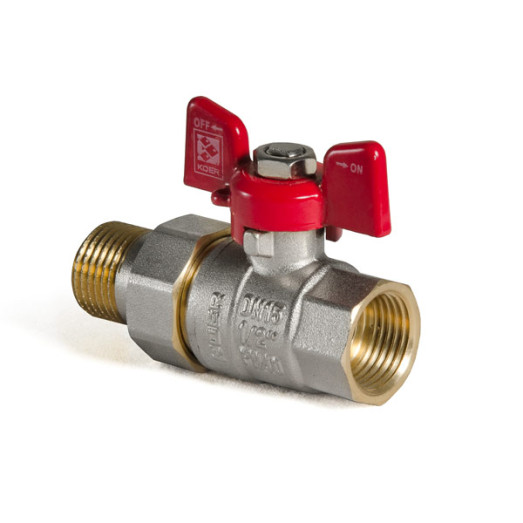 Кран з американкою 1/2" Koer KR.227 (KR0014)