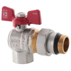 Кран з американкою 3/4" "антипротікання" Koer KR.228-Gi кутовий (KR0194)