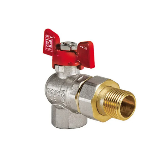 Кран з американкою 3/4" Koer KR.228 кутовий (KR0018)