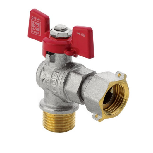 Кран з накидною гайкою 3/4" ГШМ кутовий Koer KR.221 (KR0171)