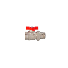 Кран кульовий Heat-PEX 1/2" з американкою прямий (106005861)