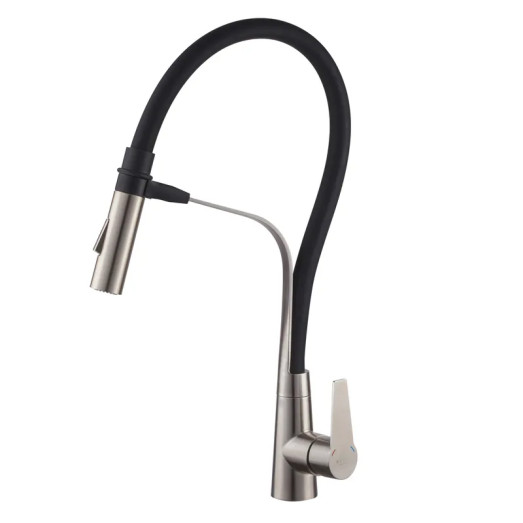 Кухонний змішувач з силіконовим виливом Koer KI-70022-02 (KR4799)
