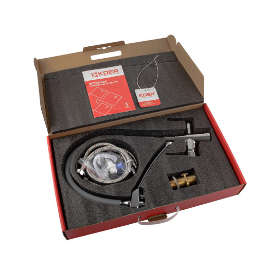 Кухонний змішувач з виходом для питної води KOER KB-72003-01 (KR3375)