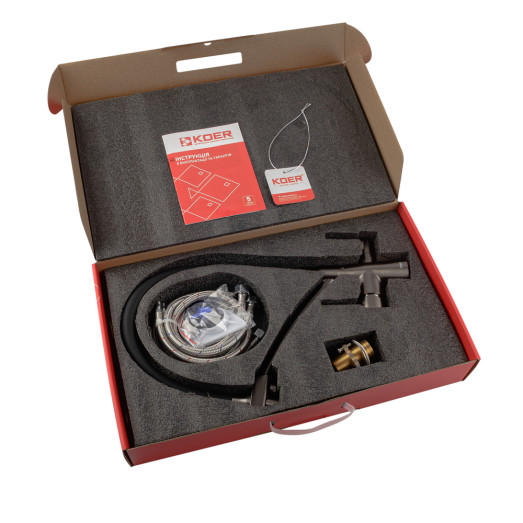 Кухонный смеситель с выходом для питьевой воды KOER KB-72003-07 (KR3377)