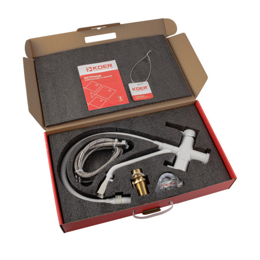 Кухонный смеситель с выходом для питьевой воды KOER KB-72006-03 (KR3381)