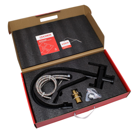 Кухонный смеситель с выходом для питьевой воды KOER KB-72006-05 (KR3380)