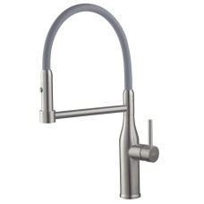 Кухонный смеситель с силиконовым изливом KOER KI-70005-02 (KR3388)